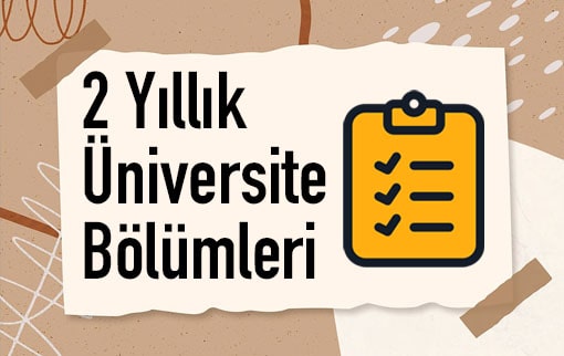 2 yıllık bölümler listesi görseli